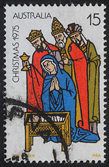 Image showing Birth of Jesus Christ, adoration of the Magi