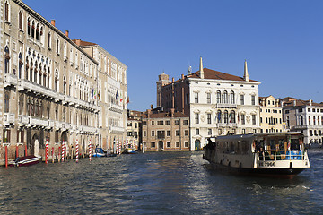 Image showing Vaporetto in Venice