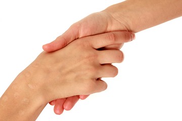 Image showing helping hand