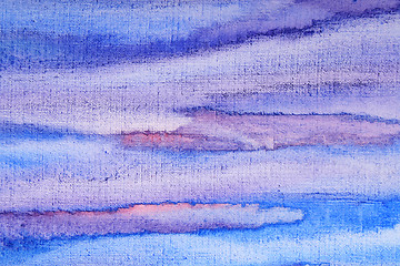 Image showing Abstract watercolor background on paper texture 