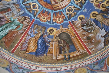 Image showing Christ healing the blind