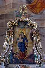 Image showing Blessed Virgin Mary with baby Jesus