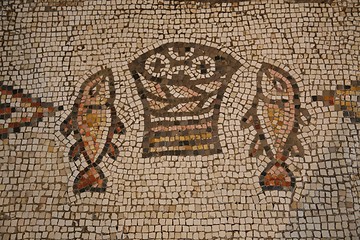 Image showing Tabgha mosaic