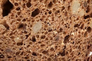 Image showing Wholemeal bread texture
