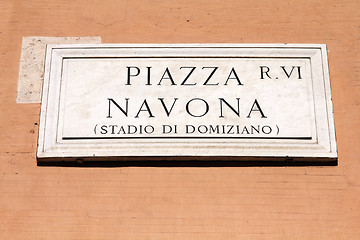 Image showing Piazza Navona