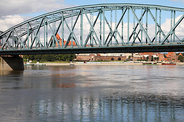 Image showing Metal bridge