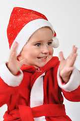 Image showing Christmas child