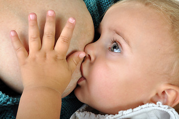 Image showing breastfeeding