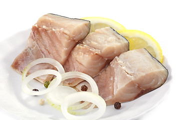 Image showing mackerel pieces