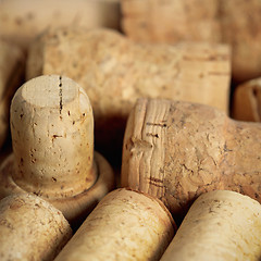 Image showing wine corks