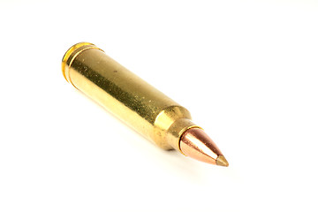 Image showing 300 WM caliber cartridge on white background