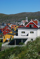 Image showing Colours of Hammerfest