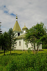 Image showing Ortodox church in Pielavesi in Northern Savonia region of Finlan