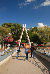 Image showing Take a walk in Porvoo.