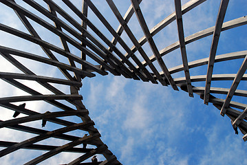 Image showing Lookout tower in helsinki's zoo.