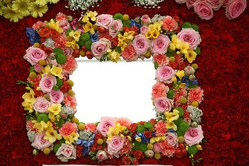 Image showing Flower Frame