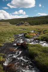 Image showing Alpine stream