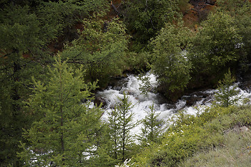 Image showing Mountain river