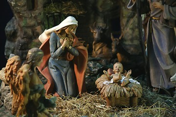 Image showing Nativity scene