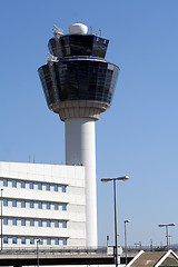 Image showing Air traffic control tower