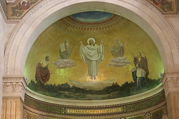 Image showing Basilica of the Transfiguration, Mount Tabor, Galilee, Israel