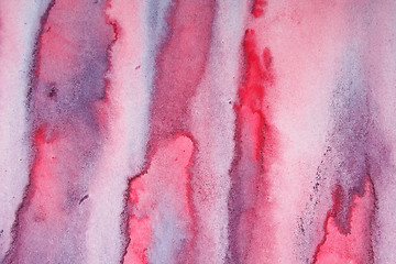 Image showing Abstract watercolor background on paper texture 