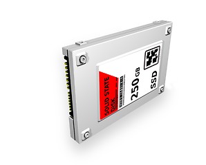 Image showing solid state disk 3d