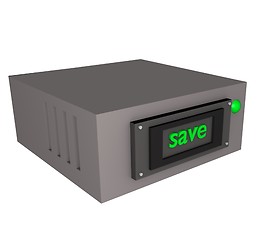 Image showing 3d data save