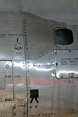 Image showing aircraft skin