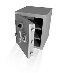 Image showing money safe 3d