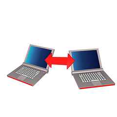 Image showing wlan laptops 3d