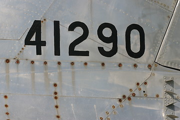 Image showing aircraft skin