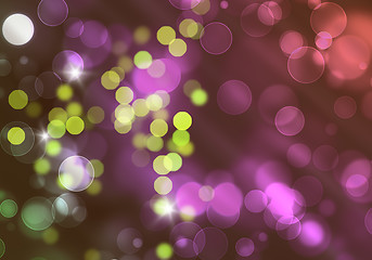 Image showing natural bokeh background