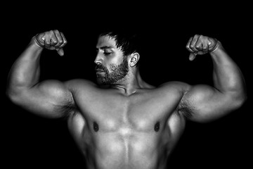 Image showing bodybuilding man