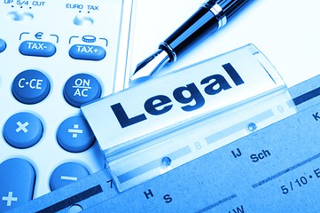 Image showing legal