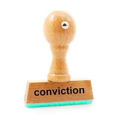 Image showing conviction