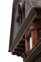Image showing Close up on the Old Governer's Mansion in Helena Montana
