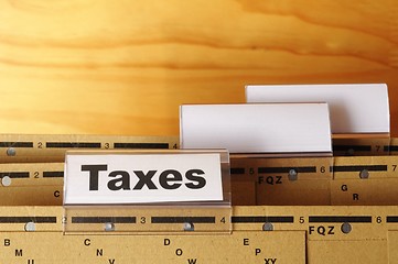 Image showing taxes