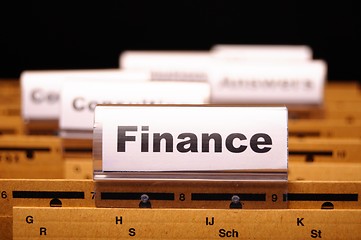 Image showing finance