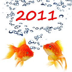 Image showing new year 2011