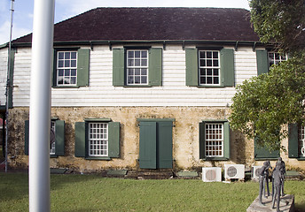 Image showing Vincent Astor Lopes Legislative House Oranjestad St. Eustatlius