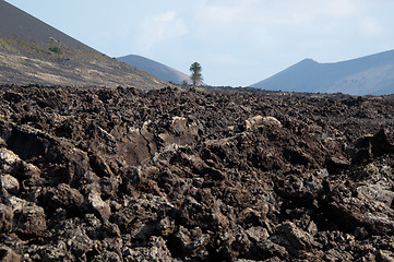 Image showing Lanzarote Soil