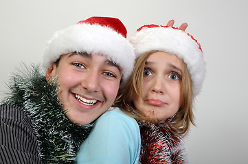 Image showing xmas children