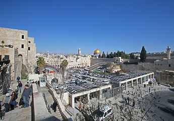 Image showing Jerusalem, wailing wall, western wall