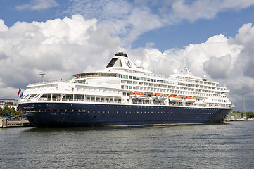 Image showing Scandinavian cruise ship