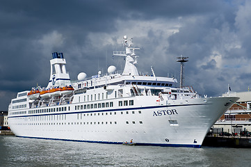 Image showing Scandinavian cruise ship