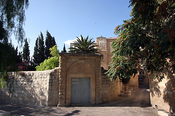 Image showing Franciscan monastery in Jerusalem