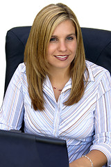 Image showing Attractive Business Woman