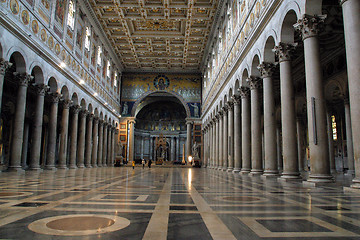 Image showing Basilica of Saint Paul Outside the Walls