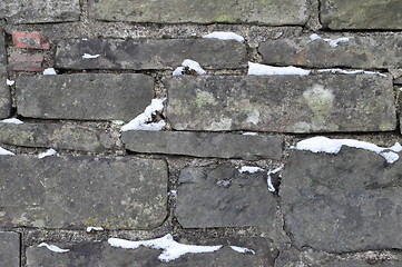 Image showing brick wall texture